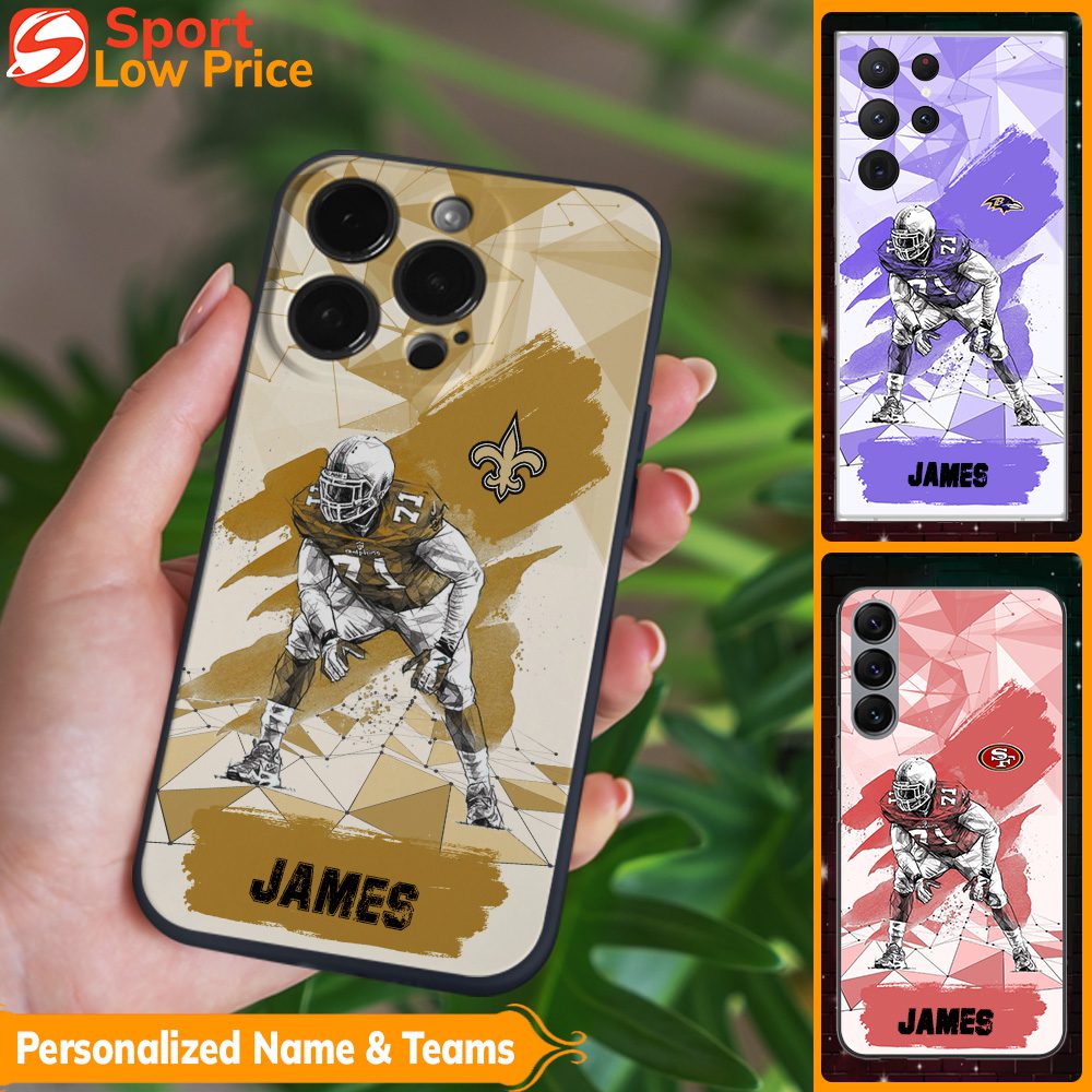 NFL Gift Perfect Present for Football Fans Personalized Phone Cases